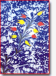 Ebru Sanat� - �i�ekli ebru (G�ler Elhan)